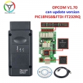 New Update OPCOM V1.70 with PIC18F458 FTDI Chip for Opel Car Diagnostic Scanner Flash Firmware Update Version opcom V1.95|Code R