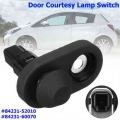 Universal Car Interior Door Courtesy Light Lamp Switch Button Part Black 84231-60070 84231-52010 For Lexus Scion Toyota