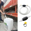 Manual Siphon Pump Car Fuel Tank Sucker Water Liquid Hand Syphon Transfer Pump for Oils Fuel Kerosene or Water|Oil Suction Pump|