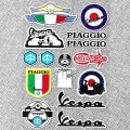 For PIAGGIO VESPA GTS GTV LX LXV LT PX PRIMAVERA 50 125 150 200 250 300 300ie Decals Motorcycle Vinyl Stickers Highly reflective
