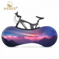 HSSEE Fashion Stretch Bike Cover Milk Silk Smooth Stretch 26" to 28" Bicycle Indoor Dust Cover MTB Bike A