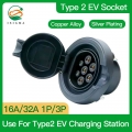 type 2 charger ev iec 62196 socket charging connector 3 phase ev charger socket|Battery Cables & Connectors| - Officematic