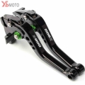Motorcycle Green CNC Adjustable Clutch Brake Levers For Kawasaki z800 Z800E 2013 2014 2015 2016|Levers, Ropes &