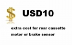 Extra cost for rear cassette motor or brake sensor, upgrade KT LCD3 to KT LCD8H (not sell separatelly), bluetooth function|Conve