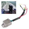Voltage Regulator Rectifier For 2 Stroke 15hp Outboard Motor Fishing Boats Motors Silver Aluminium Alloy Voltage Stabilizer - Ou