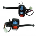 1 Pair 12v Waterproof Motorcycle Left And Right Handlebar Control Switch Horn Turn Signal Electric Star For Gy6 50cc 125cc 150cc
