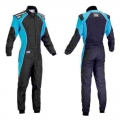 Two Layer Quilted Satin Motorcycle Racing Club Combos Coverall Karting Driving Training Clothing Jumpsuit Car Moto Jacket Pants