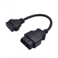 16 Pin Male To 16 Pin Female OBD 2 OBD II Extension Factory OBD2 Adapter For Benz 38 pin Connector for bmw 20 pin Fre shipping|o