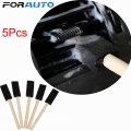 5Pcs/set Car Air Conditioner Vent Brush Car Grille Cleaner Auto Detailing Blinds Duster Brush Car styling Auto Accessories|Spong