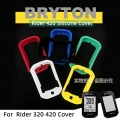 Bryton Rider 420 Rider 320 Case Bike Computer Silicone Cover Cartoon Rubber Protective Case + HD film (For Bryton420)|Bicycle Co