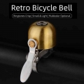 ROCKBROS Stainless Steel Bike Retro Bell Sound Handlebar Safety Sport Alarm Classical Ring Horn Bicycle Accessories|Bicycle Bell