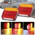 12V LED Trailer Lights Truck Taillights Turn Signal Rear Brake Position Lamps Warning Fog Beacon Car Pickup Caravan Accessories|