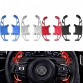Steering Wheel Shift Paddle Extension For Vw Golf 7 R Gti Scirocco Polo Mk7 2015-2019 Tiguan Rline 2019 Auto Car Accessories - S