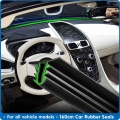 160cm Universal Car Windshield Sealant Dashboard Soundproof Rubber Seal Strip Auto Rubber Seals Car Panel Seal car Accessories|