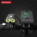 Gaciron Split Type Bicycle Headlight for Race IPX6 Waterproof Wire Remote Switch Bicycle Light 1600 Lumens Bicycle Accessories|B