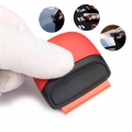 EHDIS Car Razor Scraper Tools Carbon Fiber Vinyl Sticker Remover Wrap Squeegee Auto Wrapping Foil Film Automobiles Accessories|S