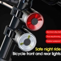 USB Rechargeable Safety Warning Rear Lamp Light MTB Bike Bycicle LED Light Rear TailLight Cycling Light Bicycle Accessories|Bicy