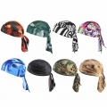 Printed Headscarf Cycling Cap Outdoor Sport Soft Equipment Turban Summer Headband Breathable Quick Drying Sunscreen Bandana Hat|