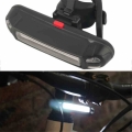 LED Bike Tail Lamp Multi Mode Bicycle Cycling Warning Light Waterproof USB Rechargeable Front Rear Light|Bicycle Light| - Offi