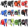 2022 Delicate Fox 180 Gear Set Trice Lux Peril Skew Jersey Pants Motocross Combo Mx Dirt Bike Outfit Men Offroad Moto Suit Kits