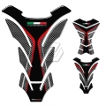 3d Carbon-look Motorcycle Tank Pad Protector Decal Stickers Case For Honda Suzuki Kawasaki Ducati Aprilia Rv4 Italy Flag Tank -