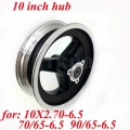 6.5 Inch Rim 10x2.70 6.5 Vacuum Tire Aluminum Alloy Wheel Hub for Electric Scooter 10 Inch Rim 70/65 6.5 Wheel Hub|Rims| - Off