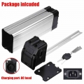 1pcs Plastic lithium battery Box for Electric Bike 36V/48V Large Capacity 18650 Holder Case durable electric bicycle accessories