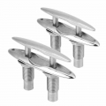 Boat Ship Mooring Dock Neat Cleat Double Deck Push Pull Cable Bolt 316 Stainless Steel Universal for Kayak Boat and Dock Marine|