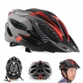 Professional Bicycle Racing Safety Helmet Bike Cycling Helmet Adult Men Bike Helmet Carbon Fiber Red Blue With Visor Mountain|Bi
