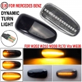 Led Dynamic Side Marker Turn Signal Indicator Light Sequential Blinker For Mercedes BENZ W202 W210 W208 R170 Vito W638|Signal La
