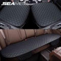 Car Accessories Car Seat Covers PU Leather Auto Seat Cushion Mat Breathable Car Front Rear Back Seat Cover Universal Car Cushion