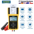 Autool Bt660 Car Battery Tester 12v 24v Test Car Battery Multimeter Load Cca Testers Battery Analyzer Tool With Thermal Printer