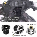 Water Drink Cup Holder fits for Harley Road King Electra Glide Sportster Dyna Softail 1996 UP, Professional Accessories|Covers &