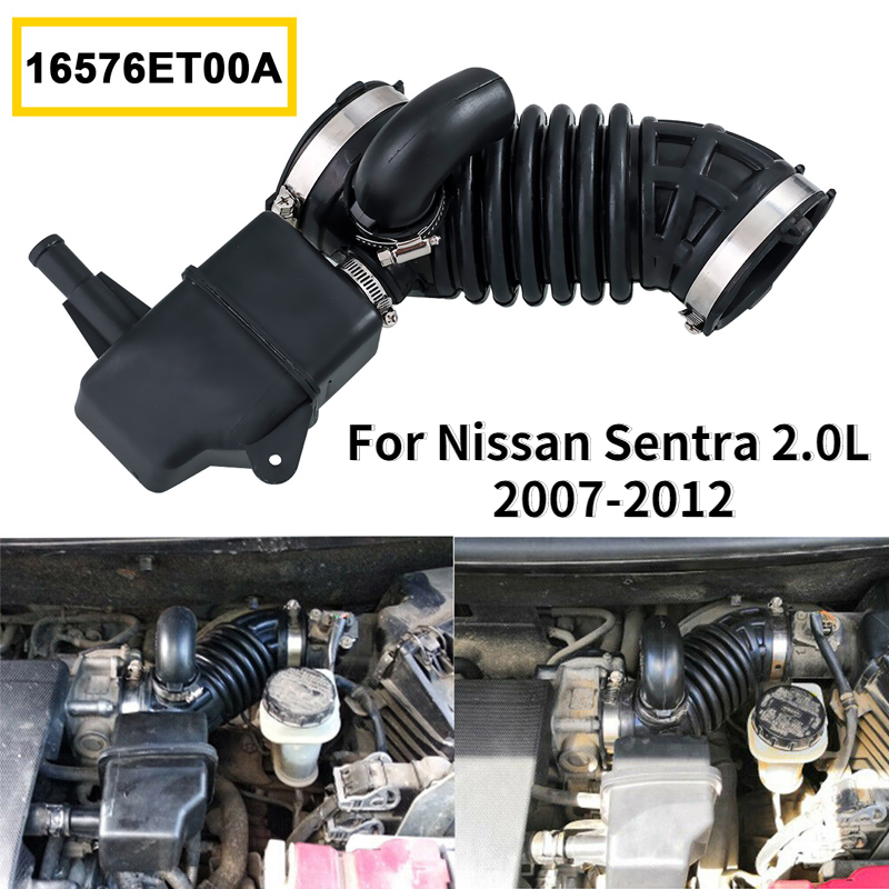 For Nissan Sentra 2.0L 2007 2012 Car Engine Air Intake Hose With Upper Duct Pipe 16576ET00A 696 00 16576 ET000 696 003 In stock|