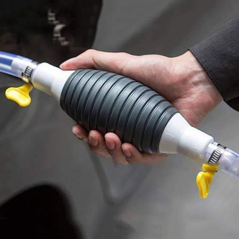Hand Fuel Gas Oil Pump Car Transfer Pumping Sucker Tank Universal Liquid Gasoline Diesel Petrol Emergency Manual Pump|Oil Sucti