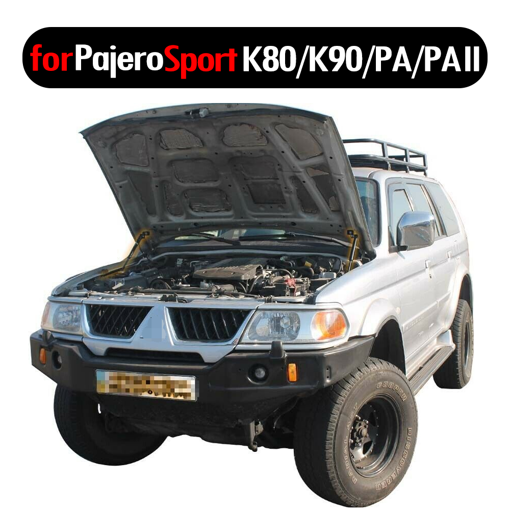 For Mitsubishi Pajero Sport 1st K80/k90/pa/pa Ii 1996-2008 Front Bonnet Hood Damper Gas Struts Lift Support Shock Absorber - Str