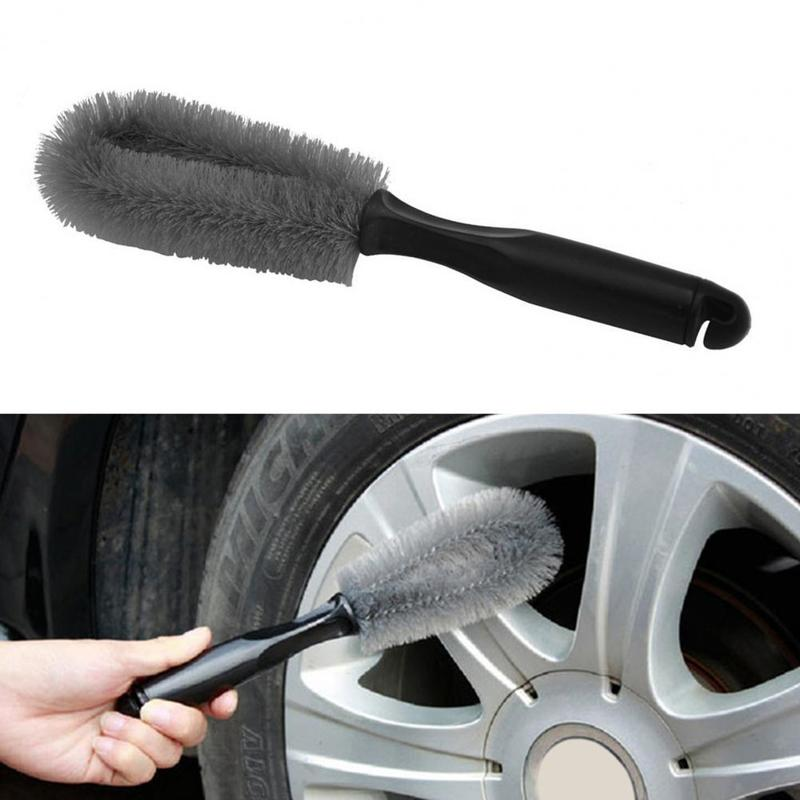 Car Wheel Tire Washing Brush Motorcycle Wheel Tyre Auto Carpets Scrub Brush Cleaning Tools|Sponges, Cloths & Brushes| -
