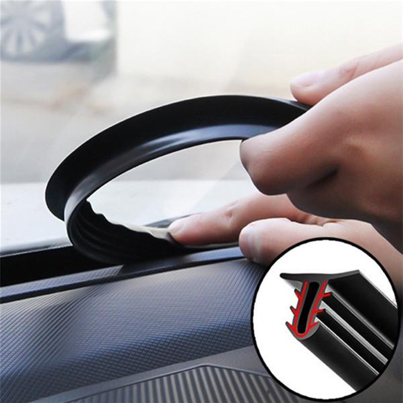 Car Gap Sealing Strips Dashboard Soundproof Anti dust Durable Rubber Sealing Interior Accessories with Tools|Fillers, Adhesives