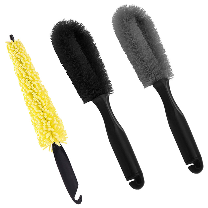 Car Wheel Brush Tire Rim Scrubber Cleaning Dirt Dust Remover Motorcycle Truck Auto Tire Care Brushes Washing Tools|Sponges, Clot