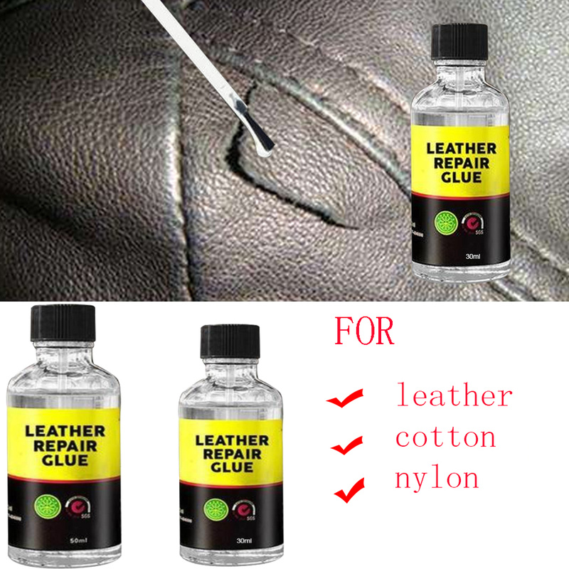 Car Leather Repair Fluid Repair Liquid Household Strong Glue Repair Bags Shoes Wallets Jackets Leather Cotton Polyester Nylon -